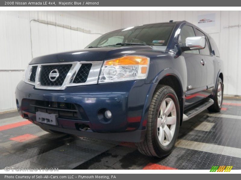 Majestic Blue / Almond 2008 Nissan Armada LE 4x4