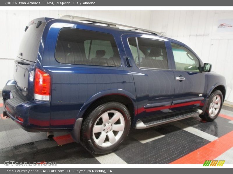 Majestic Blue / Almond 2008 Nissan Armada LE 4x4