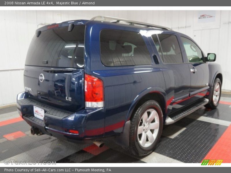 Majestic Blue / Almond 2008 Nissan Armada LE 4x4