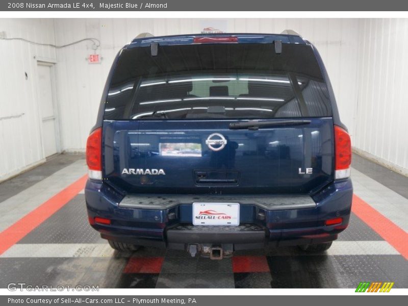 Majestic Blue / Almond 2008 Nissan Armada LE 4x4