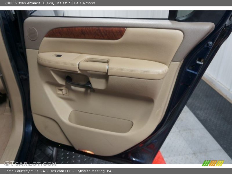 Majestic Blue / Almond 2008 Nissan Armada LE 4x4