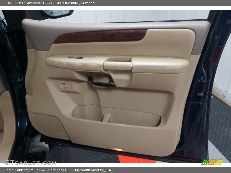 Majestic Blue / Almond 2008 Nissan Armada LE 4x4