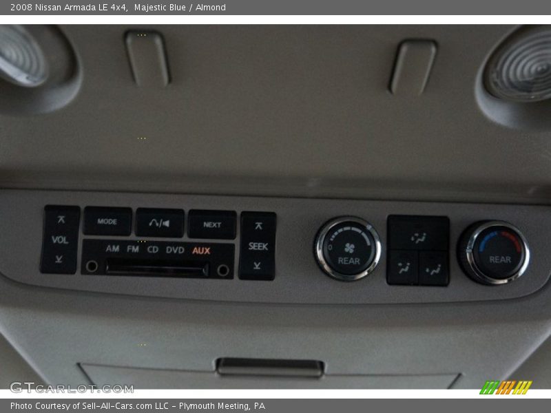 Majestic Blue / Almond 2008 Nissan Armada LE 4x4