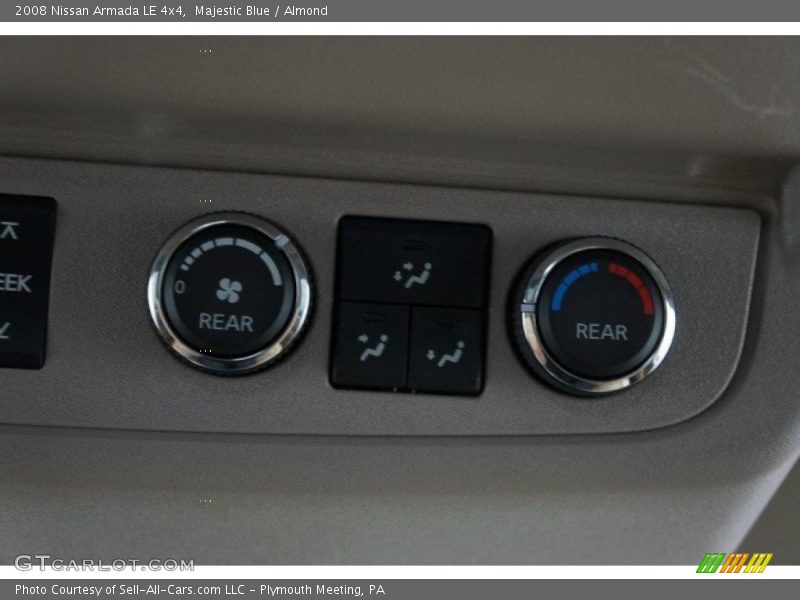 Majestic Blue / Almond 2008 Nissan Armada LE 4x4
