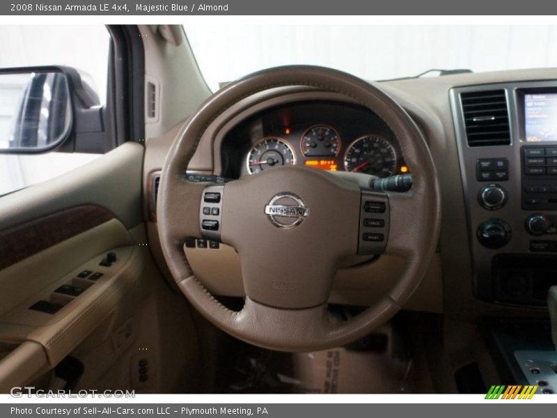 Majestic Blue / Almond 2008 Nissan Armada LE 4x4