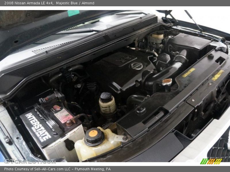Majestic Blue / Almond 2008 Nissan Armada LE 4x4