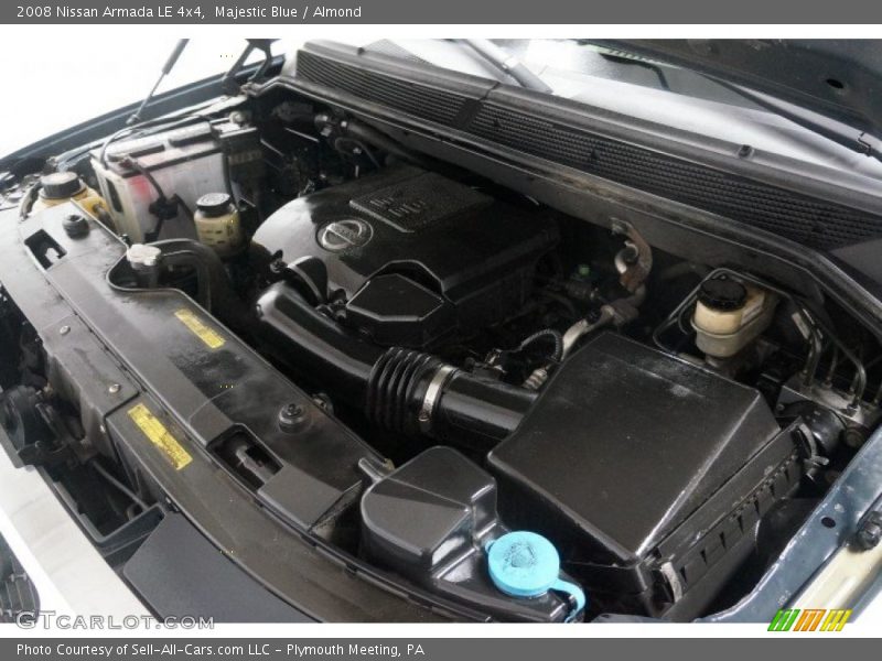Majestic Blue / Almond 2008 Nissan Armada LE 4x4
