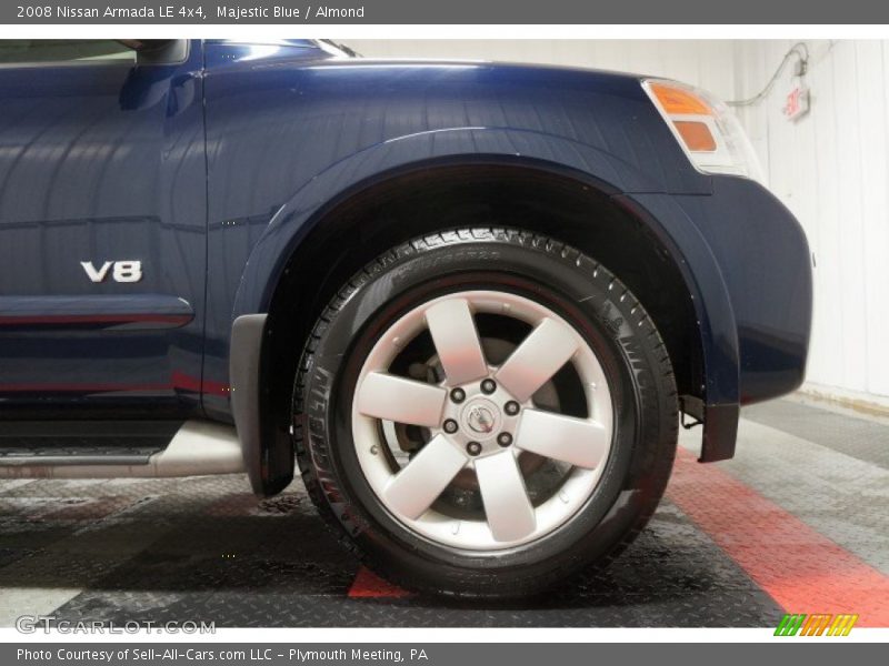 Majestic Blue / Almond 2008 Nissan Armada LE 4x4