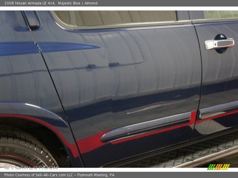 Majestic Blue / Almond 2008 Nissan Armada LE 4x4