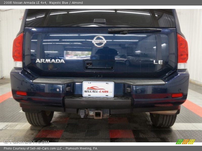Majestic Blue / Almond 2008 Nissan Armada LE 4x4