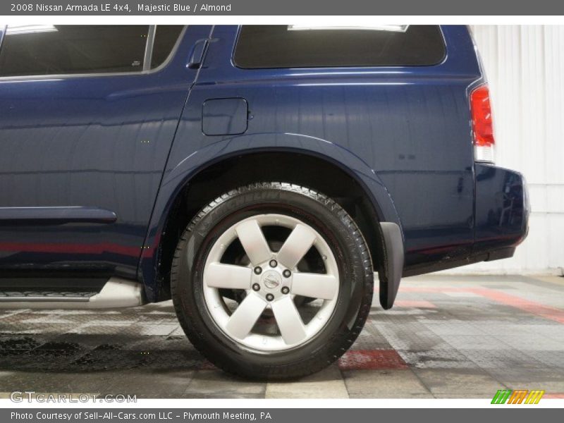 Majestic Blue / Almond 2008 Nissan Armada LE 4x4