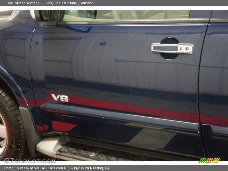 Majestic Blue / Almond 2008 Nissan Armada LE 4x4