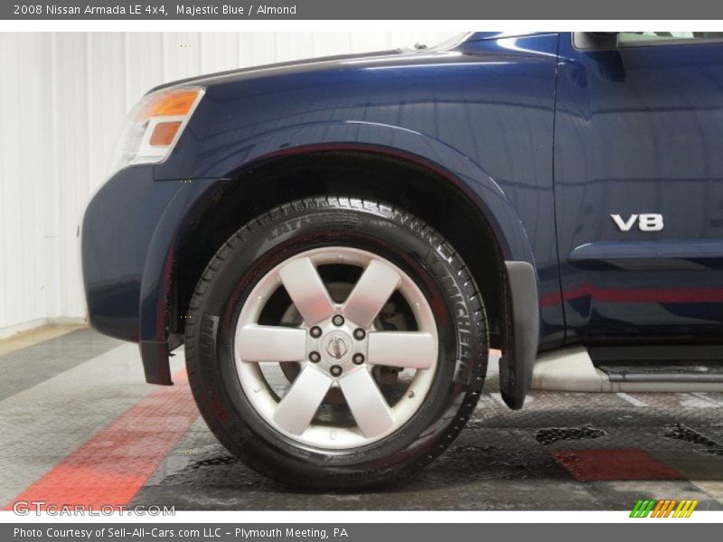 Majestic Blue / Almond 2008 Nissan Armada LE 4x4