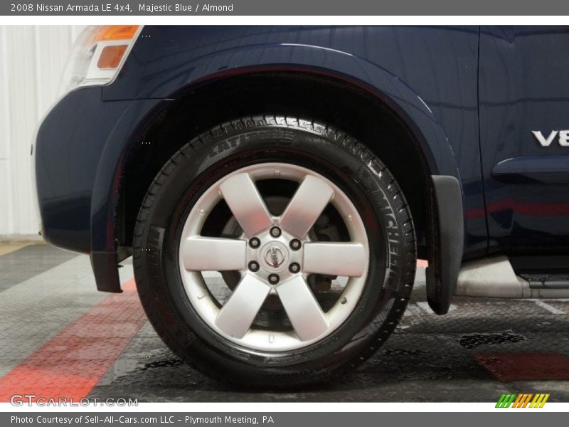 Majestic Blue / Almond 2008 Nissan Armada LE 4x4