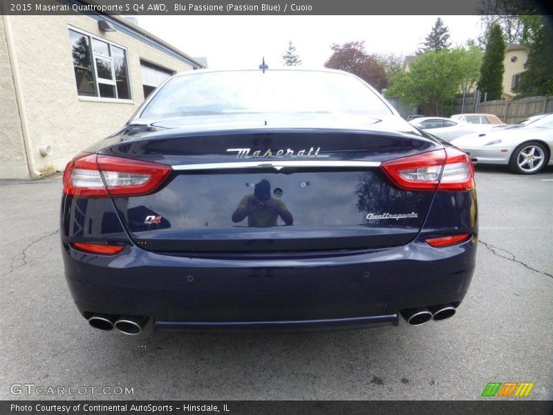 Blu Passione (Passion Blue) / Cuoio 2015 Maserati Quattroporte S Q4 AWD