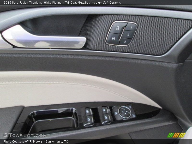 Controls of 2016 Fusion Titanium