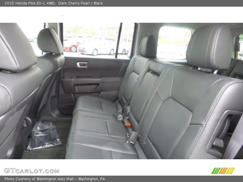 Dark Cherry Pearl / Black 2015 Honda Pilot EX-L 4WD