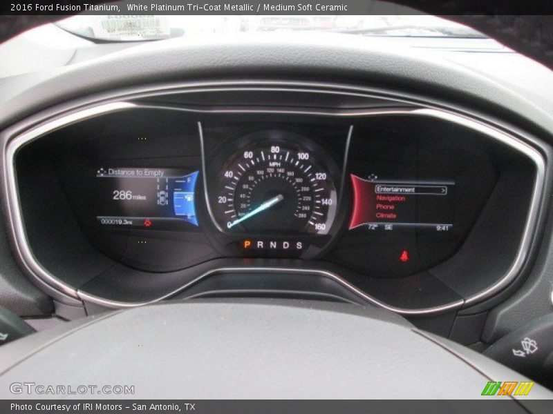  2016 Fusion Titanium Titanium Gauges