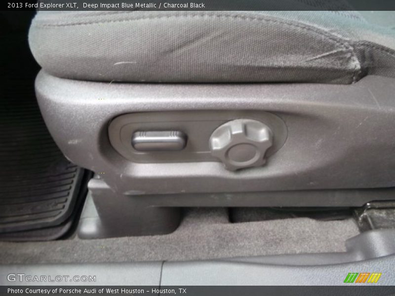 Deep Impact Blue Metallic / Charcoal Black 2013 Ford Explorer XLT