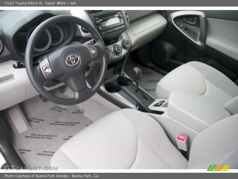  2012 RAV4 I4 Ash Interior