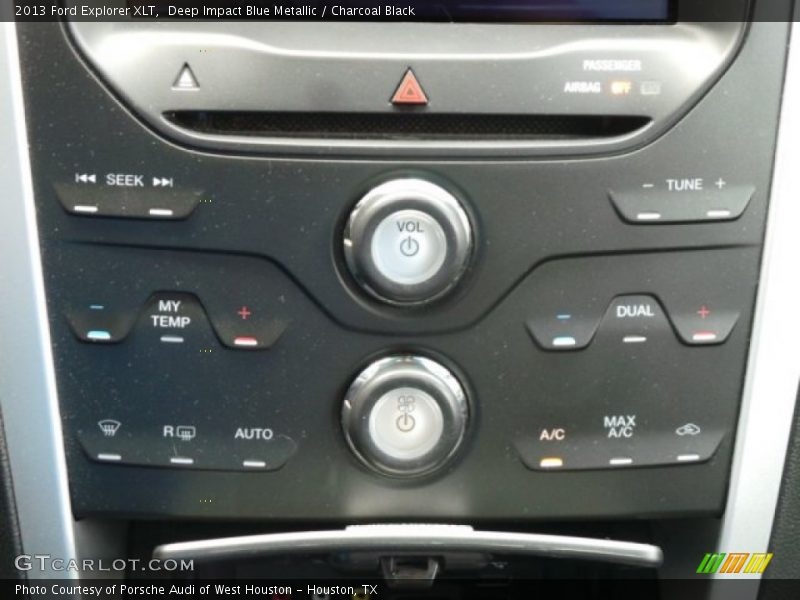 Deep Impact Blue Metallic / Charcoal Black 2013 Ford Explorer XLT