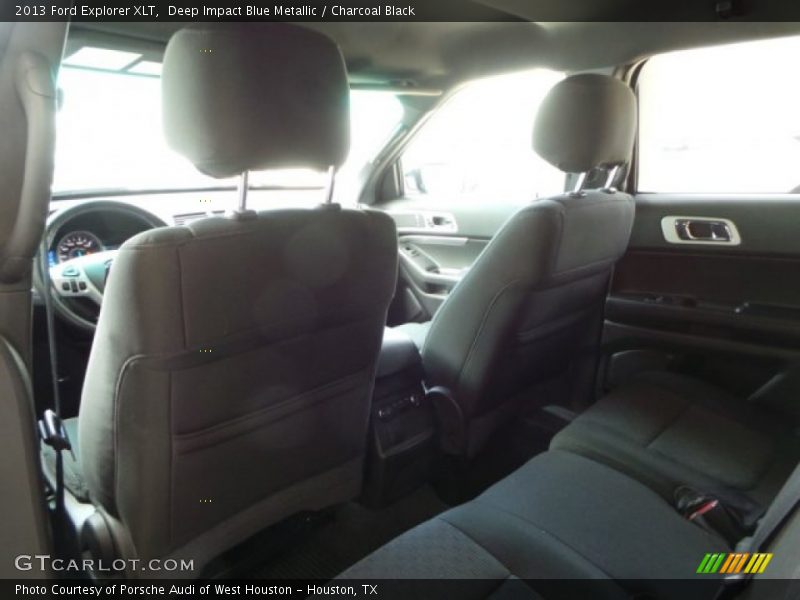 Deep Impact Blue Metallic / Charcoal Black 2013 Ford Explorer XLT