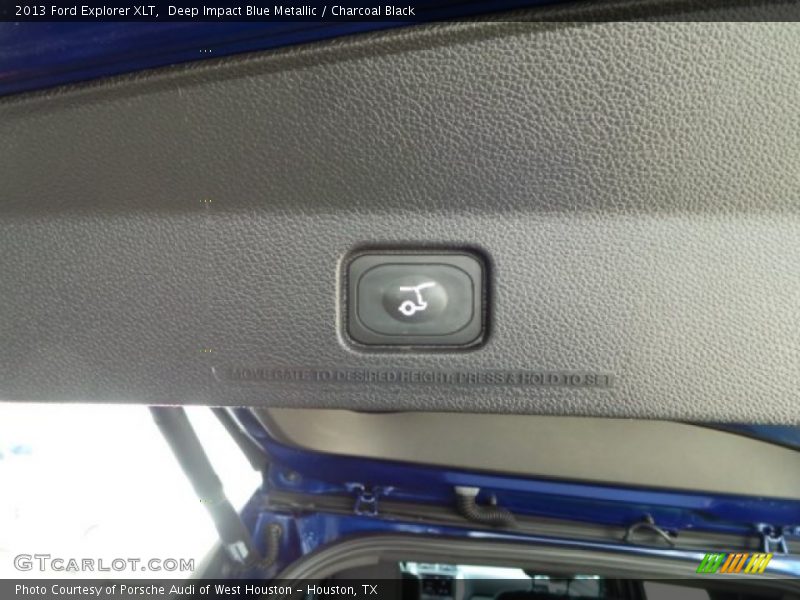 Deep Impact Blue Metallic / Charcoal Black 2013 Ford Explorer XLT