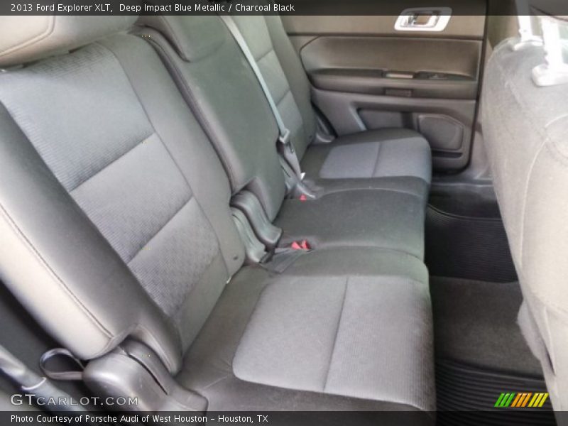 Deep Impact Blue Metallic / Charcoal Black 2013 Ford Explorer XLT