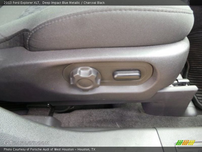 Deep Impact Blue Metallic / Charcoal Black 2013 Ford Explorer XLT