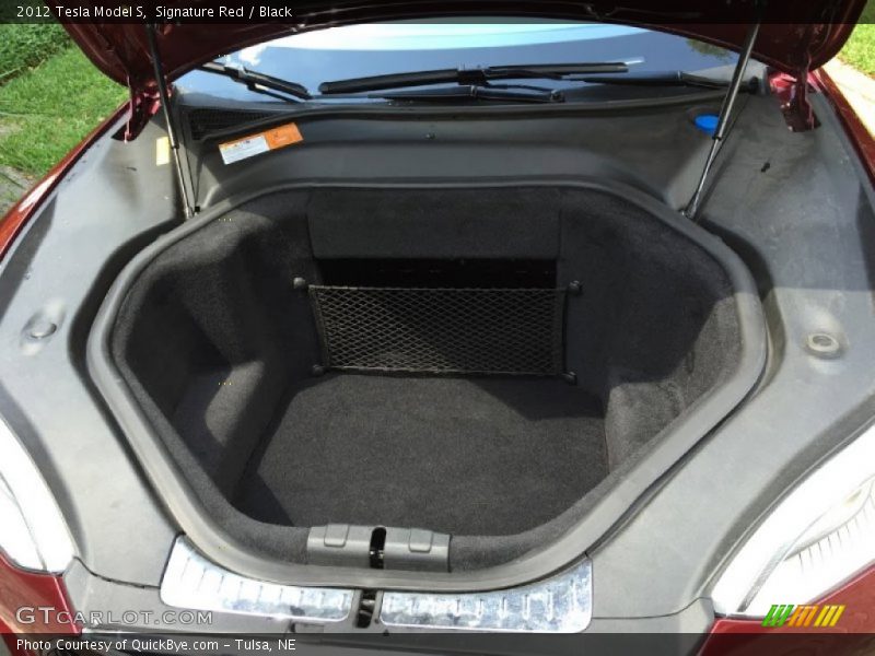  2012 Model S  Trunk