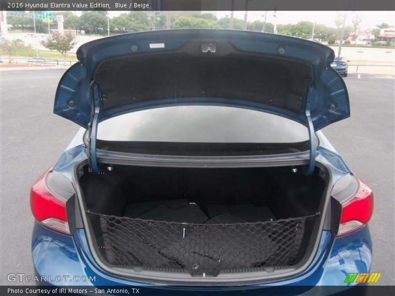 Blue / Beige 2016 Hyundai Elantra Value Edition