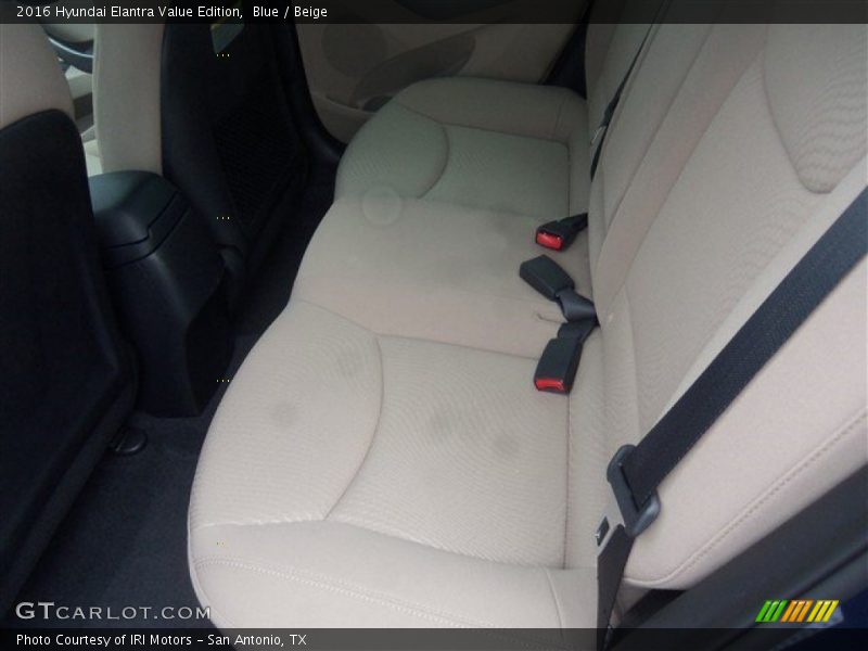 Blue / Beige 2016 Hyundai Elantra Value Edition