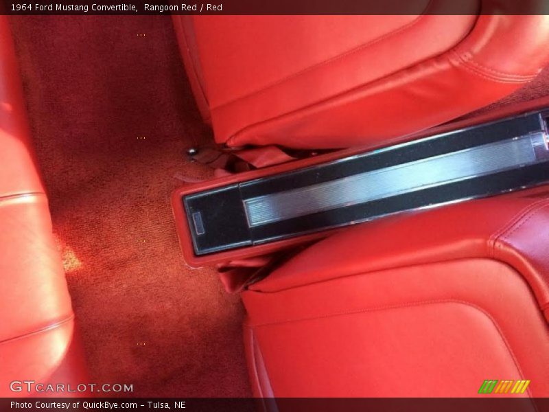 Rangoon Red / Red 1964 Ford Mustang Convertible