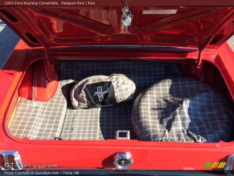  1964 Mustang Convertible Trunk