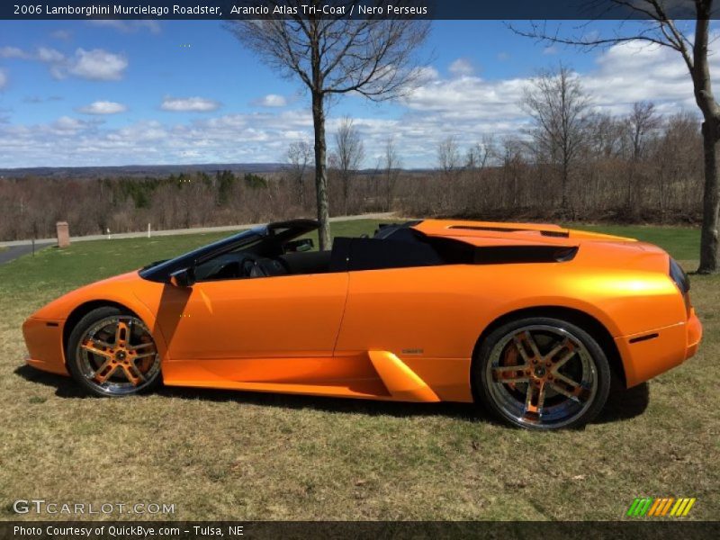 Arancio Atlas Tri-Coat / Nero Perseus 2006 Lamborghini Murcielago Roadster