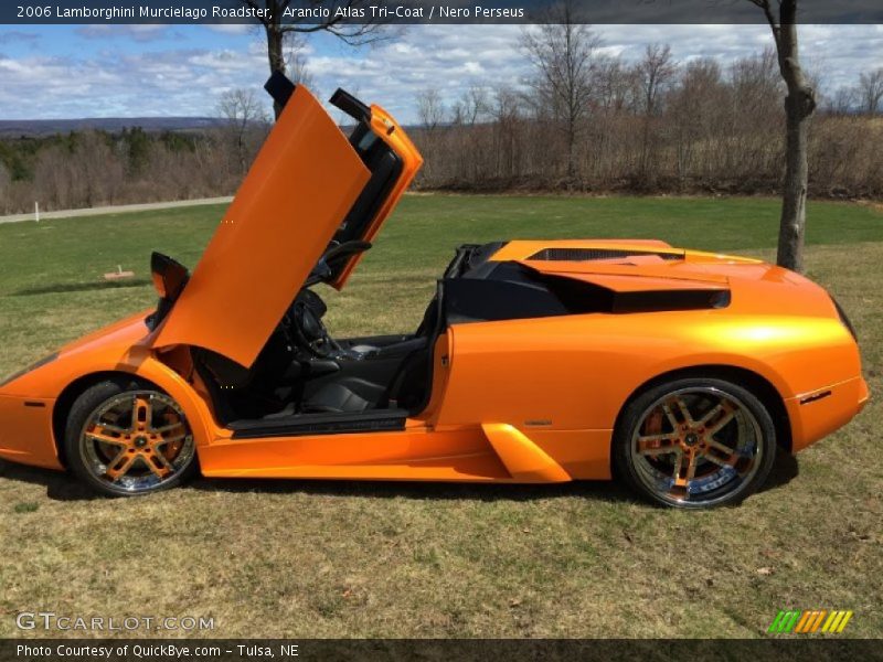 Arancio Atlas Tri-Coat / Nero Perseus 2006 Lamborghini Murcielago Roadster