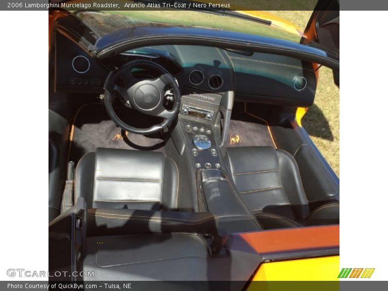 Arancio Atlas Tri-Coat / Nero Perseus 2006 Lamborghini Murcielago Roadster
