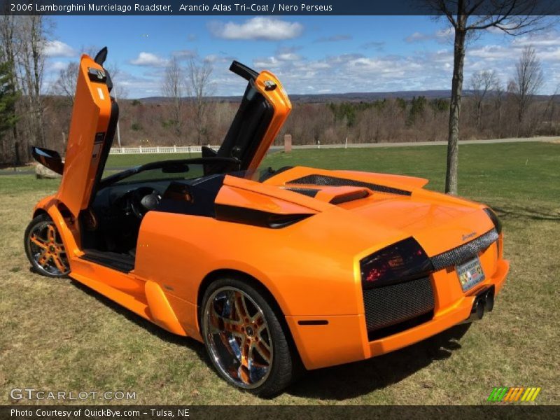 Arancio Atlas Tri-Coat / Nero Perseus 2006 Lamborghini Murcielago Roadster