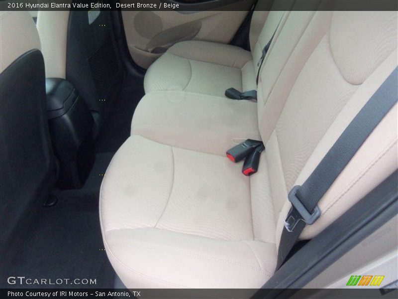 Desert Bronze / Beige 2016 Hyundai Elantra Value Edition