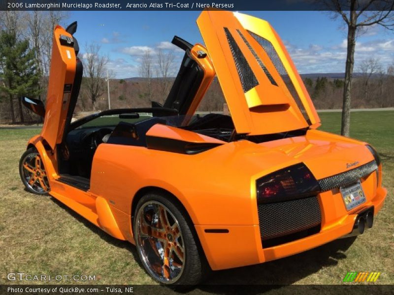 Arancio Atlas Tri-Coat / Nero Perseus 2006 Lamborghini Murcielago Roadster