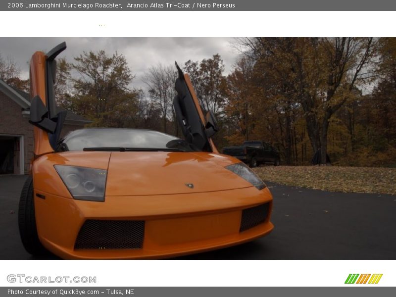 Arancio Atlas Tri-Coat / Nero Perseus 2006 Lamborghini Murcielago Roadster