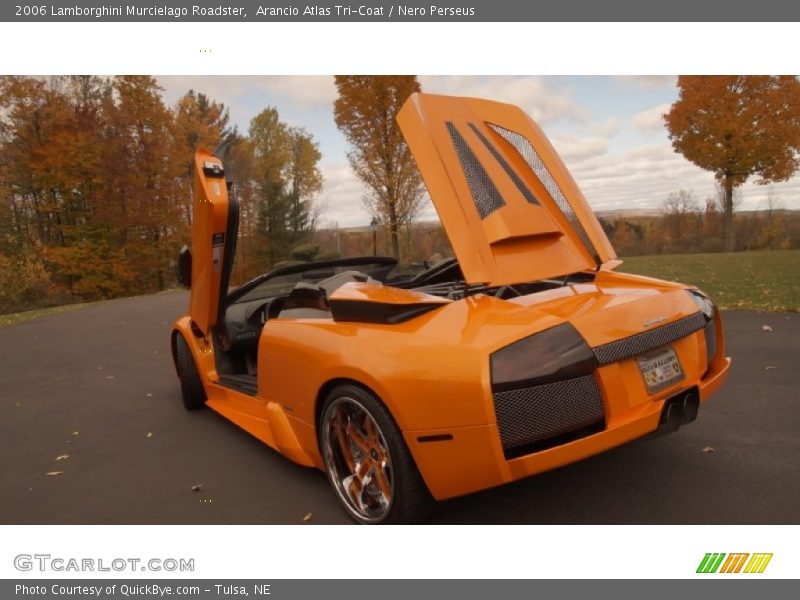 Arancio Atlas Tri-Coat / Nero Perseus 2006 Lamborghini Murcielago Roadster