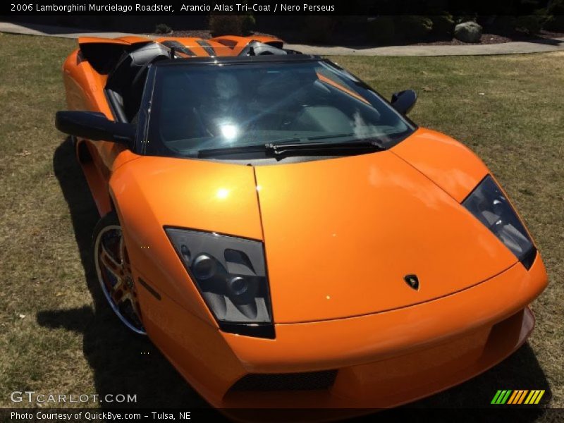 Front 3/4 View of 2006 Murcielago Roadster