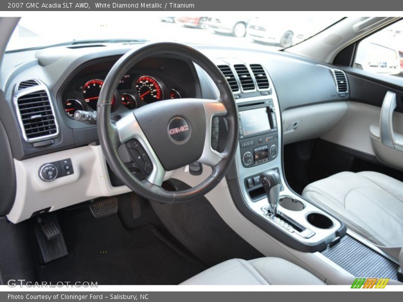  2007 Acadia SLT AWD Titanium Interior