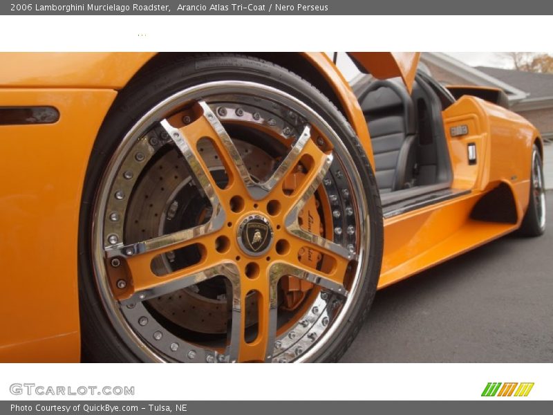 Arancio Atlas Tri-Coat / Nero Perseus 2006 Lamborghini Murcielago Roadster