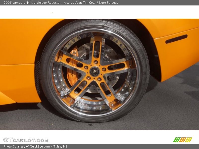 Arancio Atlas Tri-Coat / Nero Perseus 2006 Lamborghini Murcielago Roadster