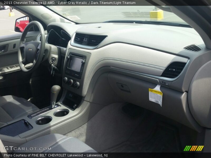 Cyber Gray Metallic / Dark Titanium/Light Titanium 2013 Chevrolet Traverse LS AWD