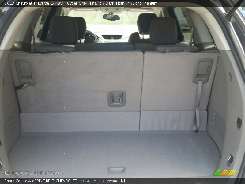 Cyber Gray Metallic / Dark Titanium/Light Titanium 2013 Chevrolet Traverse LS AWD