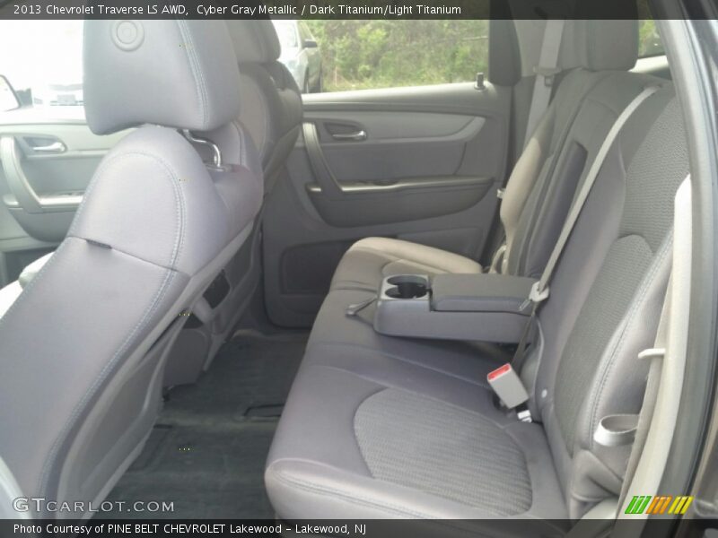 Cyber Gray Metallic / Dark Titanium/Light Titanium 2013 Chevrolet Traverse LS AWD