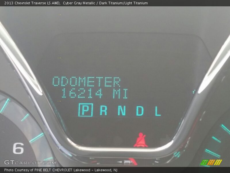 Cyber Gray Metallic / Dark Titanium/Light Titanium 2013 Chevrolet Traverse LS AWD